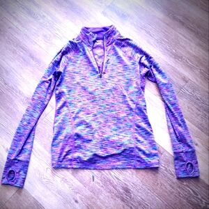 Purple dry fit active wear